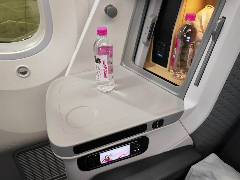 Vistara 787 9 Business Class Side Console