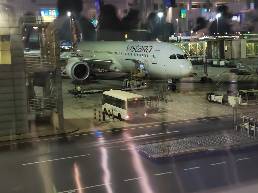 Vistara Air India 787 9 at Dubai