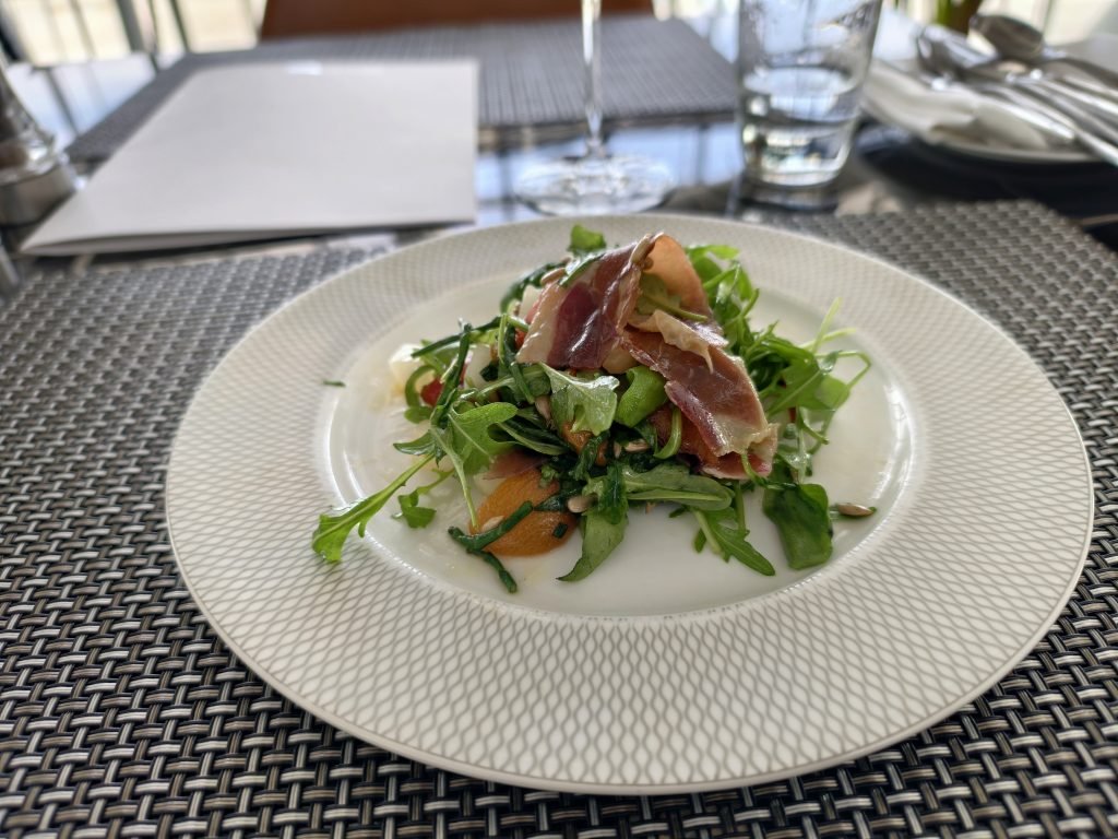 BA Concorde Room Cured Duck Salad BA Concorde Room Cured Duck Salad