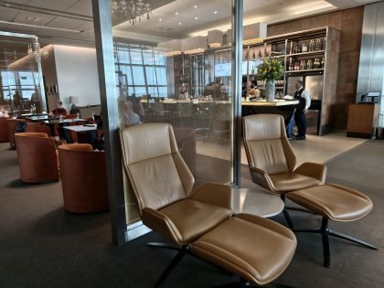British Airways Concorde Room Lounger Chairs