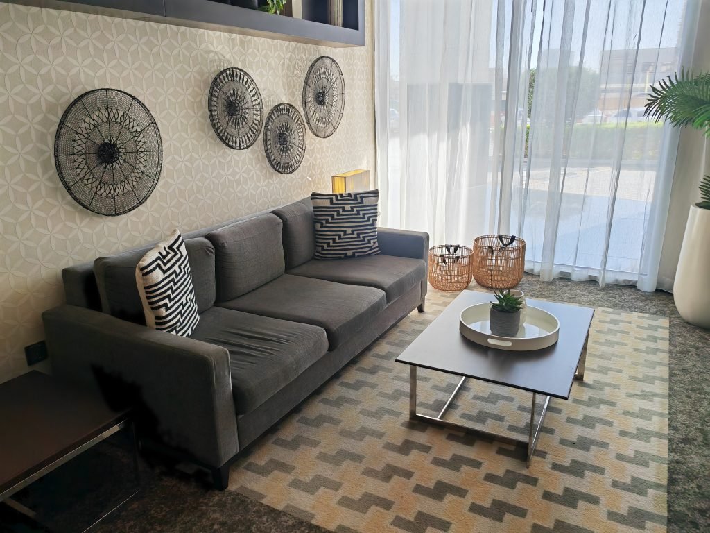 Hyatt Place Dubai Jumeirah Reception Living Area Hyatt Place Dubai Jumeirah Reception Living Area