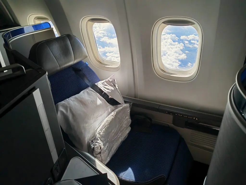United Polaris 767 London to New York
