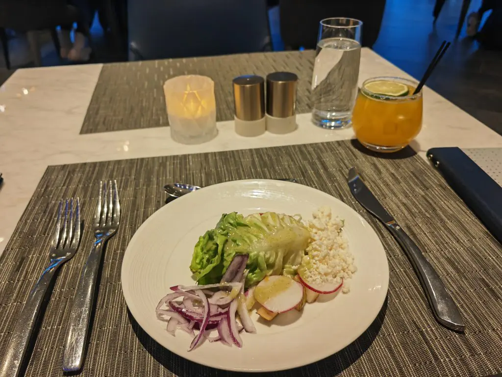 United Polaris EWR Butternut Squash Salad United Polaris EWR Butternut Squash Salad