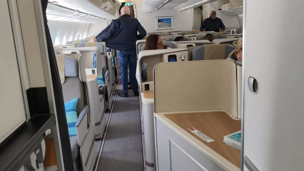 Air Mauritius A350 Business class Cabin Air Mauritius A350 Business class Cabin