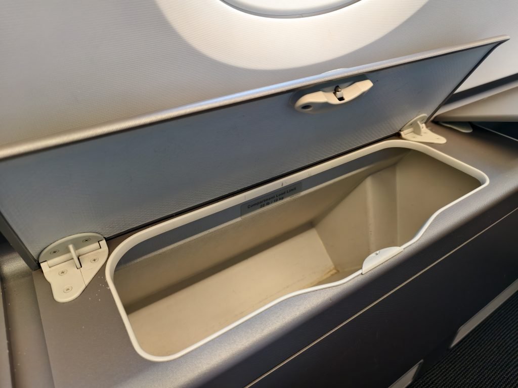 BA A380 Business Class Upper Deck Side Storage