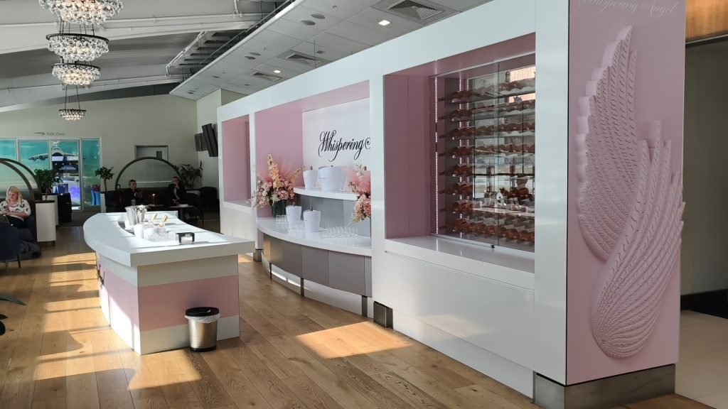 BA Club Lounge Heathrow T5B Wispering Angel Bar