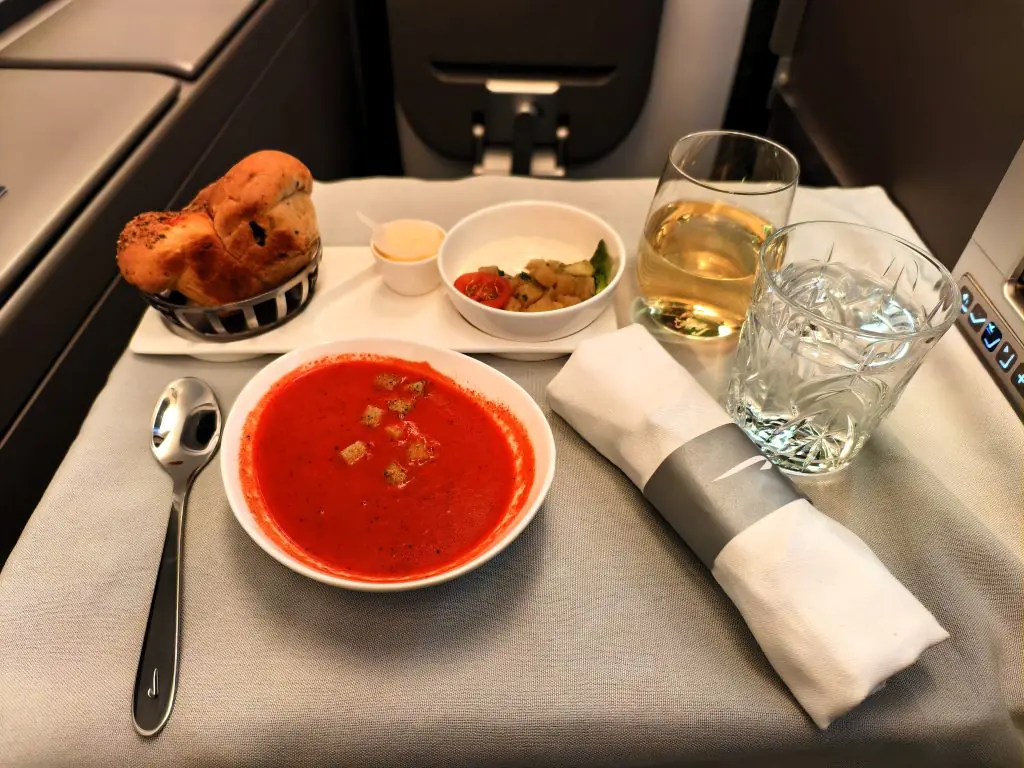 BA Club World Red Pepper Soup