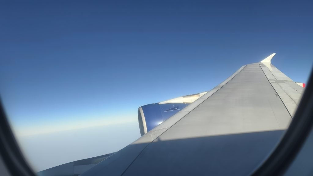 BA57 A380 Cruising over SA