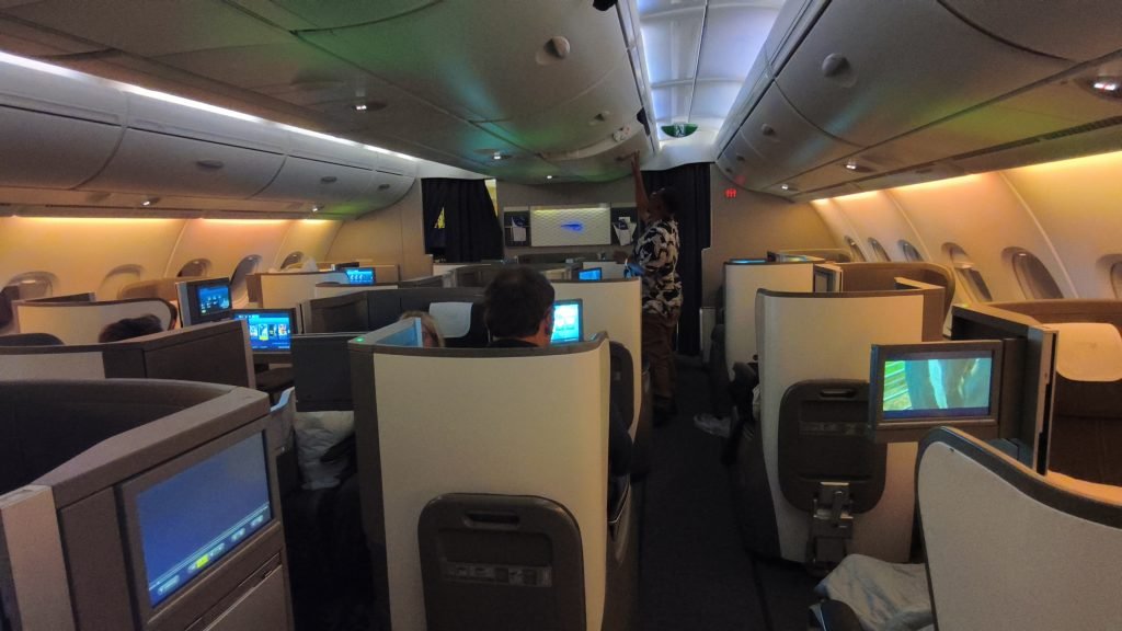 British Airways A380 Upper Deck Club World