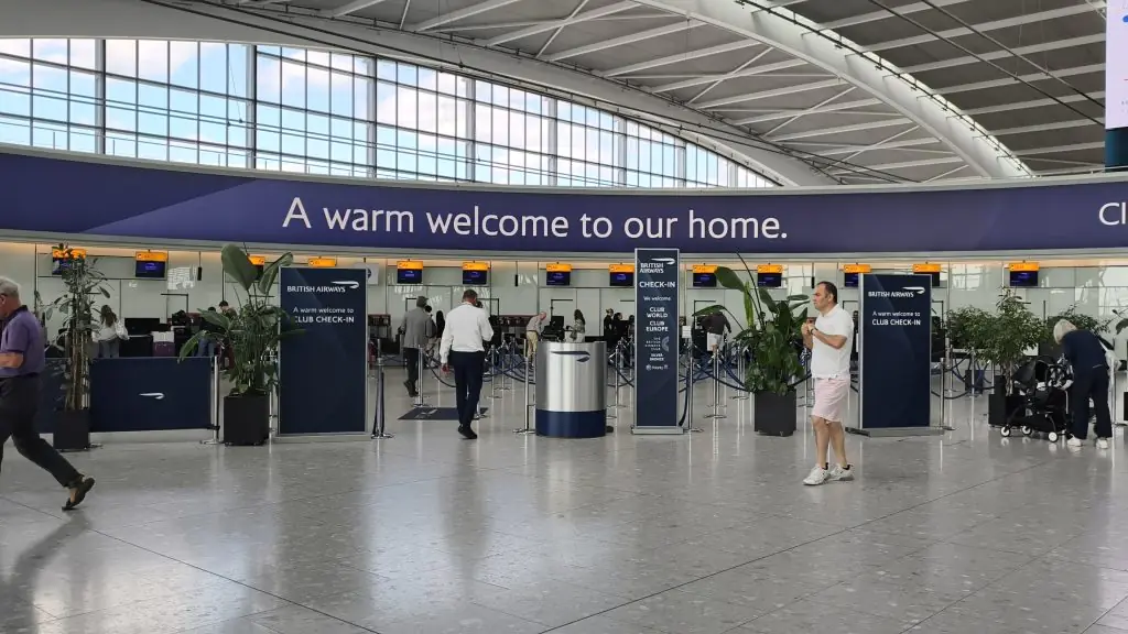 Heathrow T5 Club World Check In