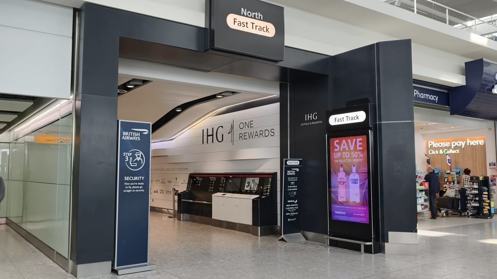 Heathrow T5 Fast Track North