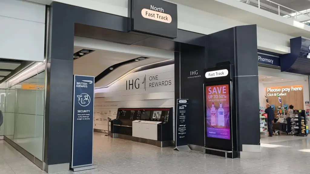 Heathrow T5 Fast Track North