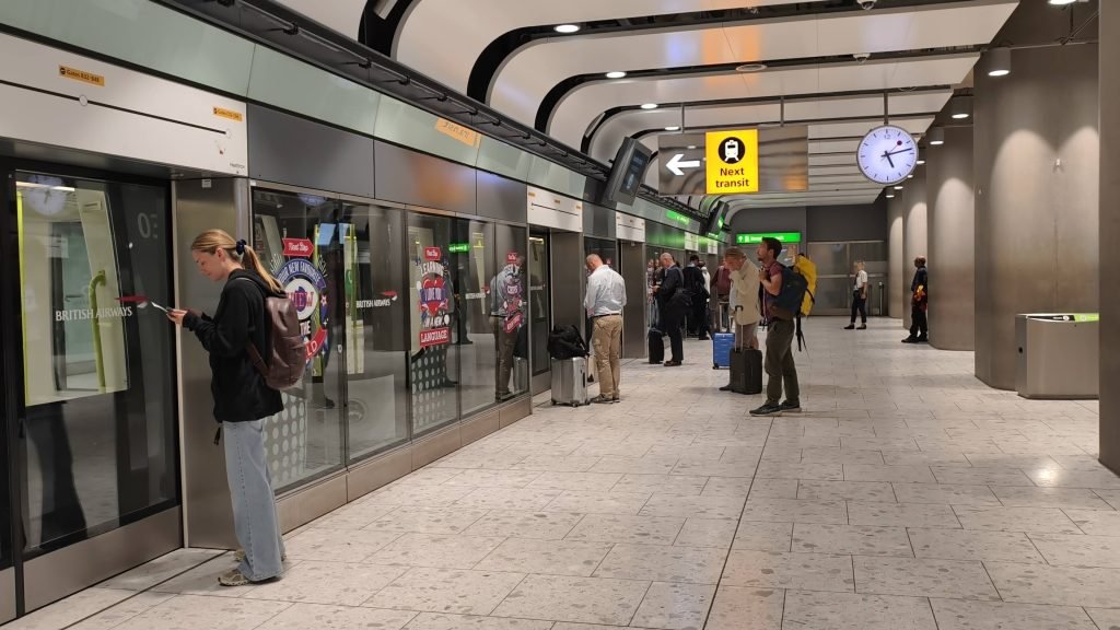 Heathrow T5 Transit Trains