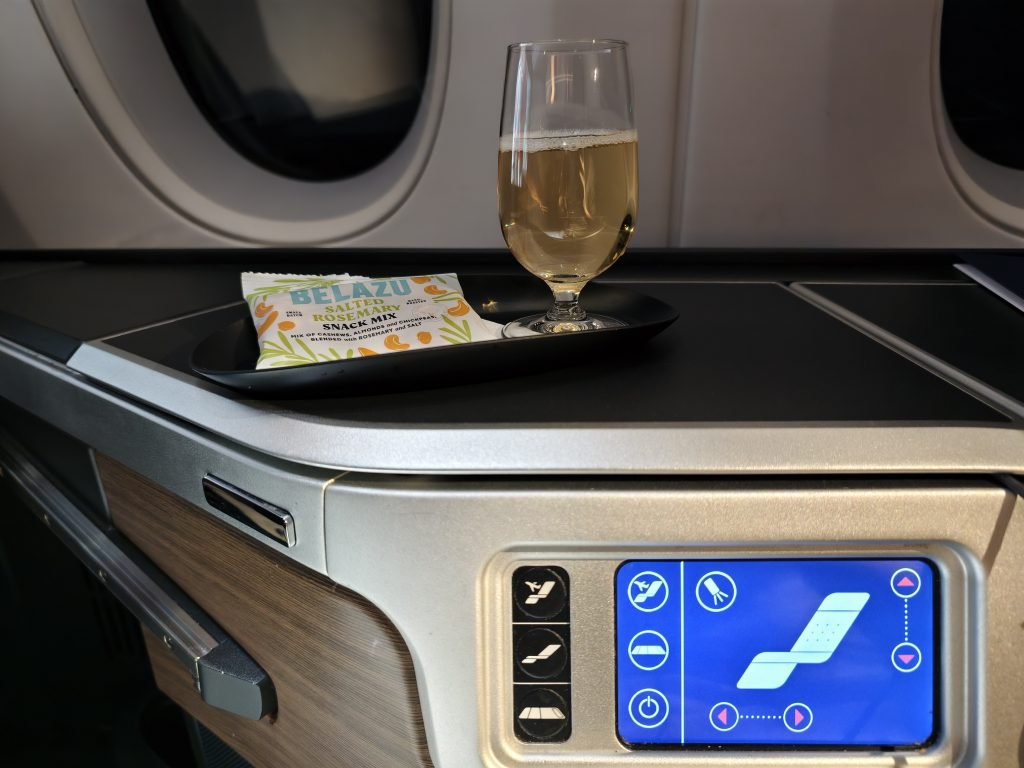 BA Club World Nairobi To London Pre Service Drink & Snacks