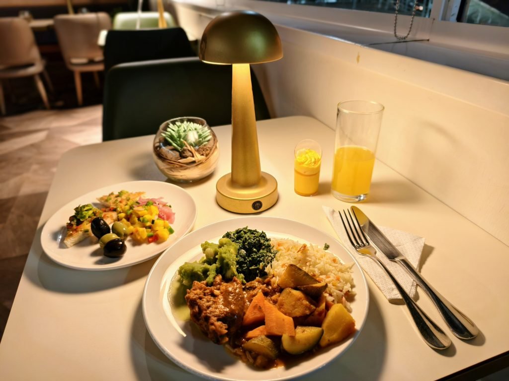 Plaza Premium Nairobi Dinner
