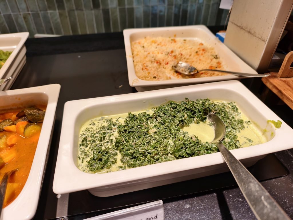 Plaza Premium Nairobi Hot Buffet Selection