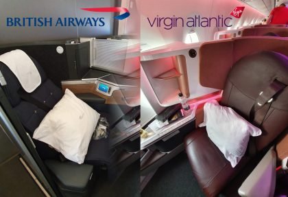 BA Club World vs Upper Class