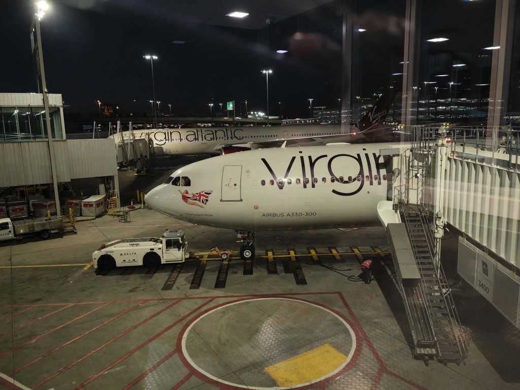 Virgin Atlantic A330 & A350 At New York JFK