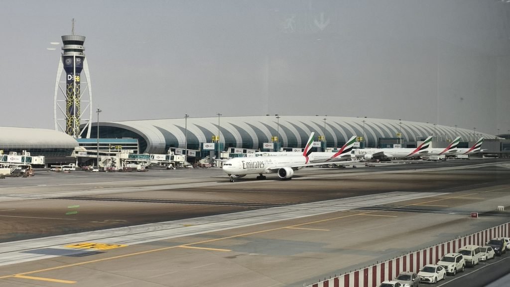 Emirates 777 at Dubai International