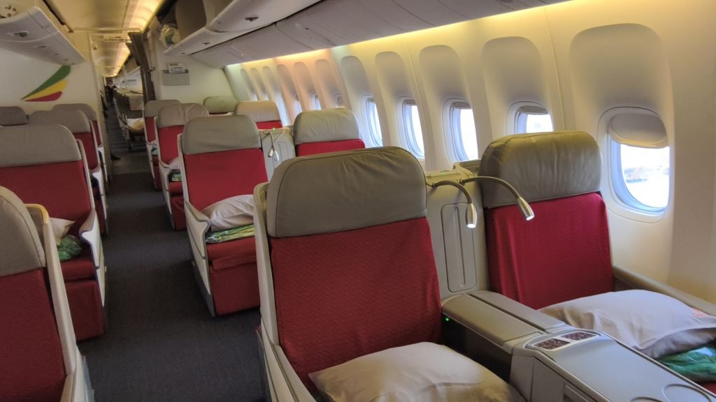 Ethiopian Airlines 777 Business Class