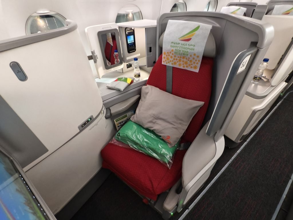Ethiopian A350 Business Class 5J