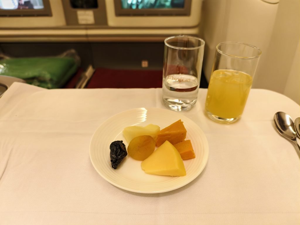 Ethiopian Business Class Cheese Plate