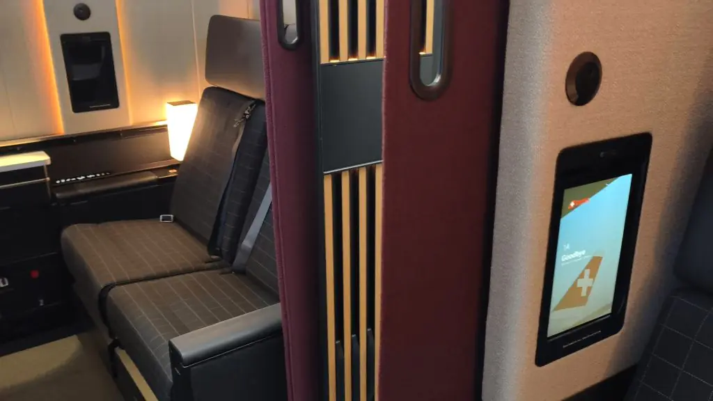SWISS Senses First Class View of Double Suite