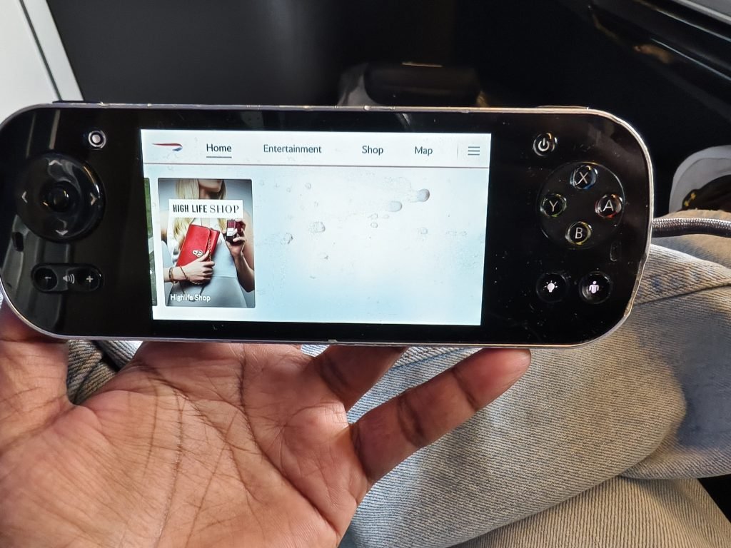 British Airways 777 First Class Dirty IFE