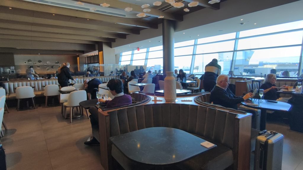 Soho Lounge JFK Dining Area