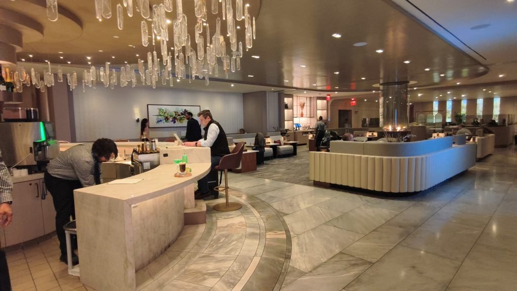 Chelsea Lounge JFK Bar and Main Space Chelsea Lounge JFK Bar and Main Space