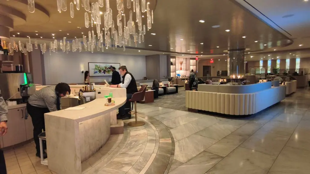 Chelsea Lounge JFK Bar and Main Space Chelsea Lounge JFK Bar and Main Space