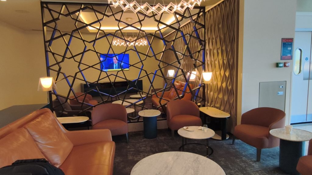 Qatar Premium Lounge LHR Back Room Qatar Premium Lounge LHR Back Room