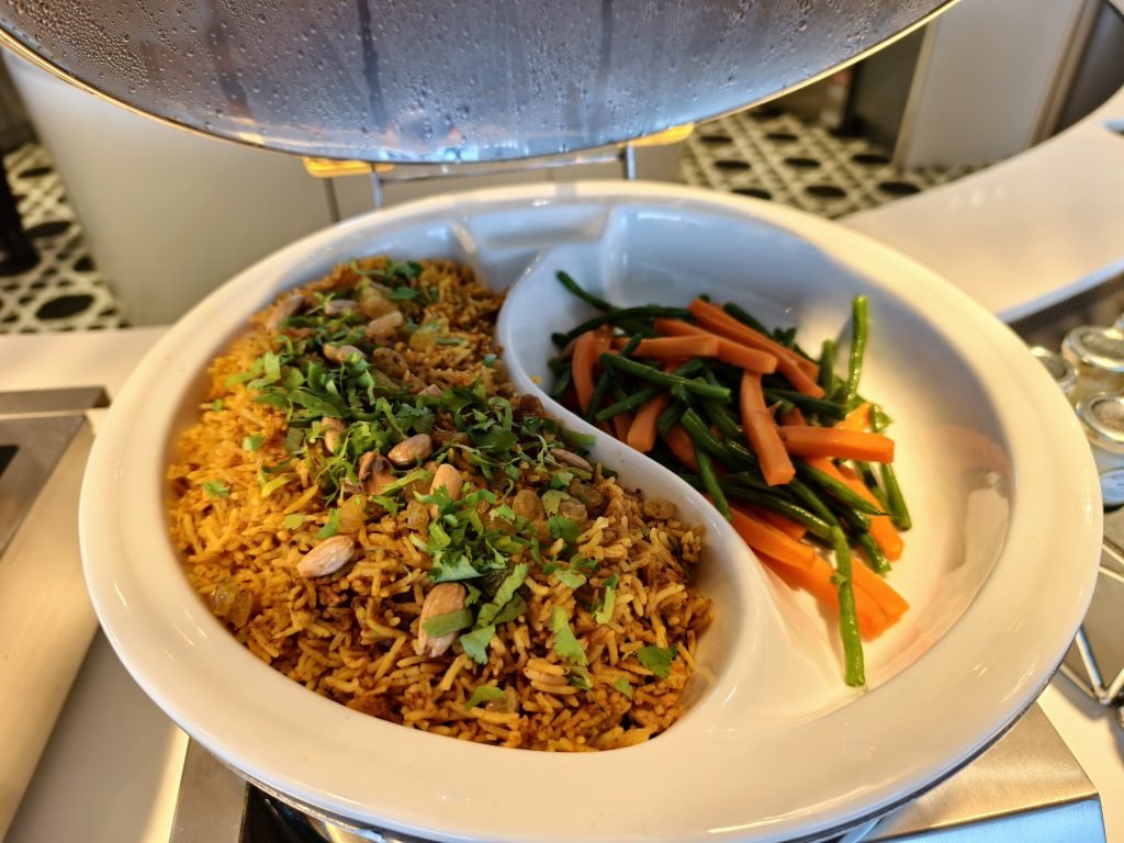 Qatar Premium Lounge LHR Biriyani Qatar Premium Lounge LHR Biriyani