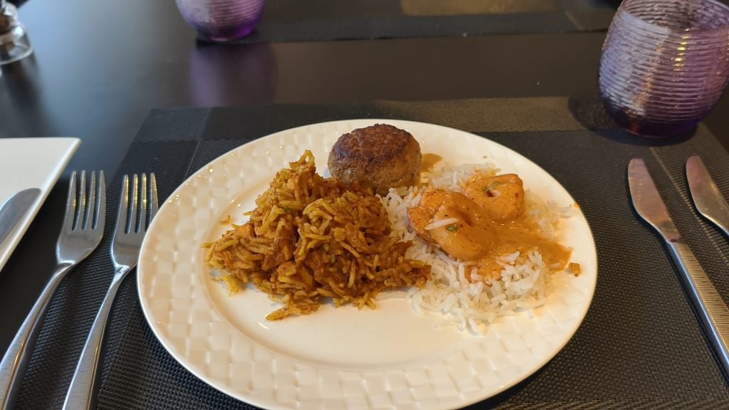 Qatar Premium Lounge LHR Buffet Dining Qatar Premium Lounge LHR Buffet Dining