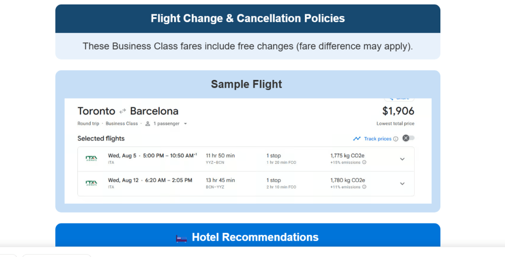 Thrifty Traveller Deal Alert ITA2