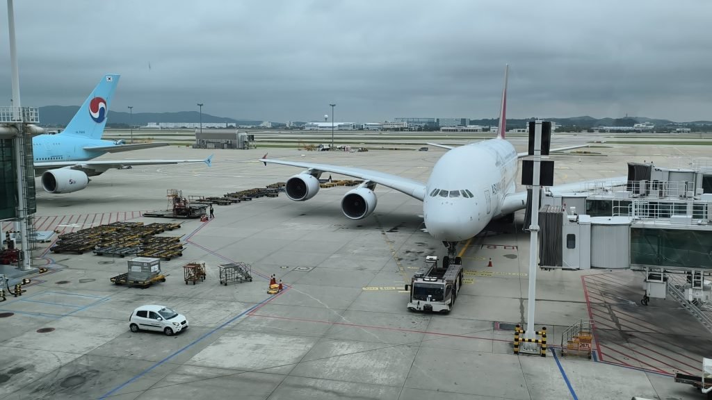 Double Trouble Asiana and Korean 380 at ICN