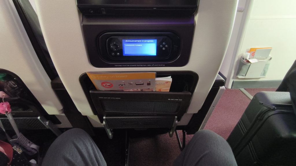 Virgin Atlantic Premium Economy Legroom
