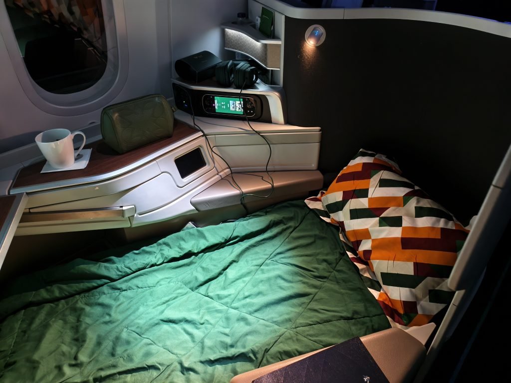 Bedtime Saudia Business Class Bedtime Saudia Business Class