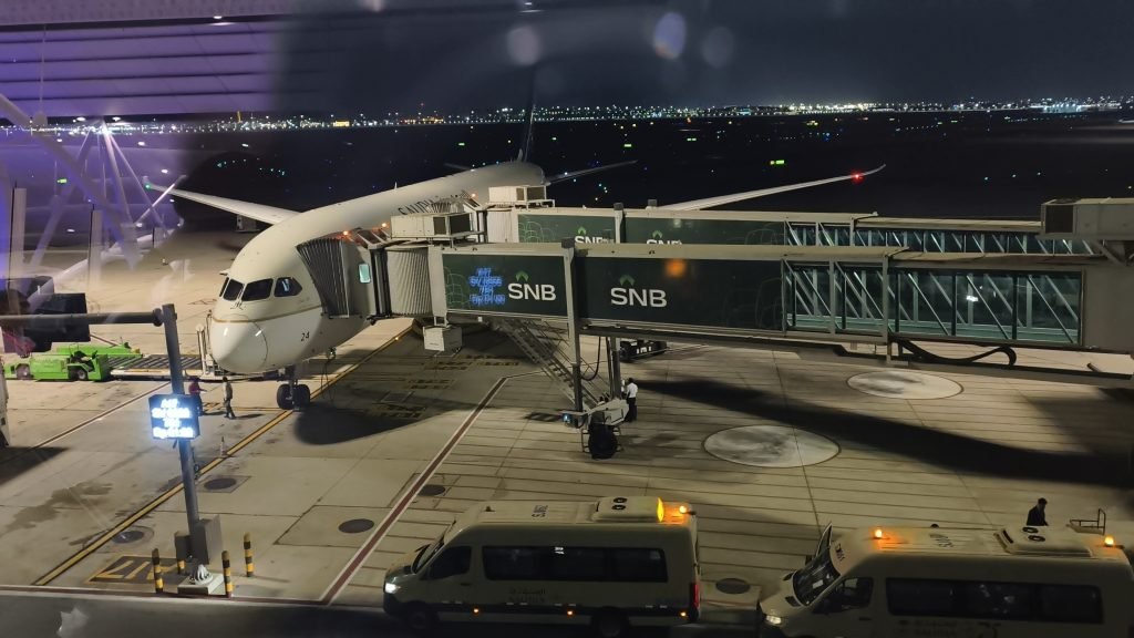 Saudia 787 10 at Jeddah Saudia 787 10 at Jeddah