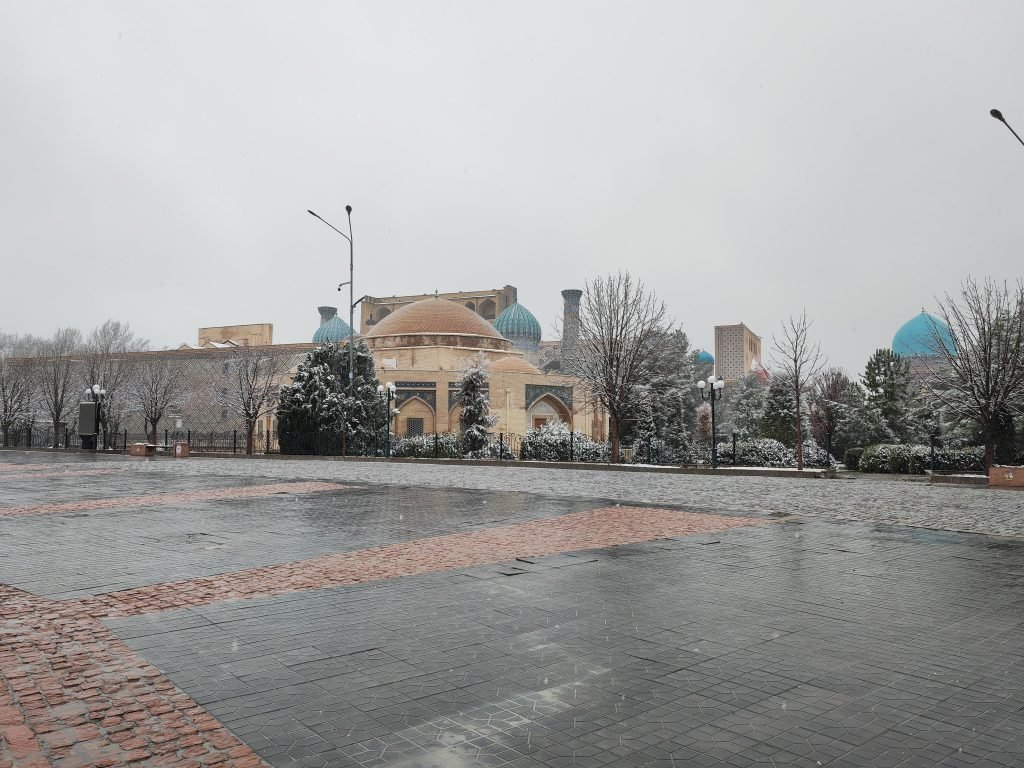 Snowy Samarkand Snowy Samarkand