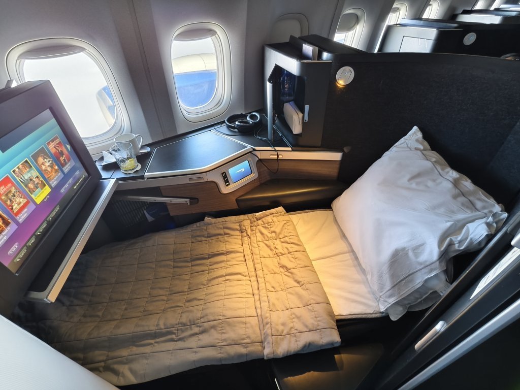 BA Club World Business Nap time BA Club World Business Nap time