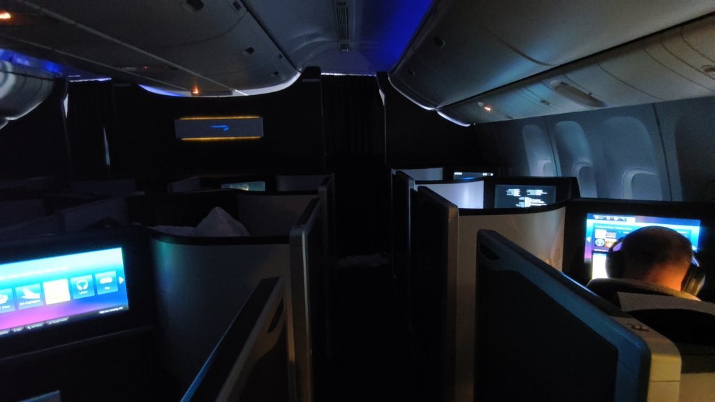 BA Club World Business Rest time BA Club World Business Rest time
