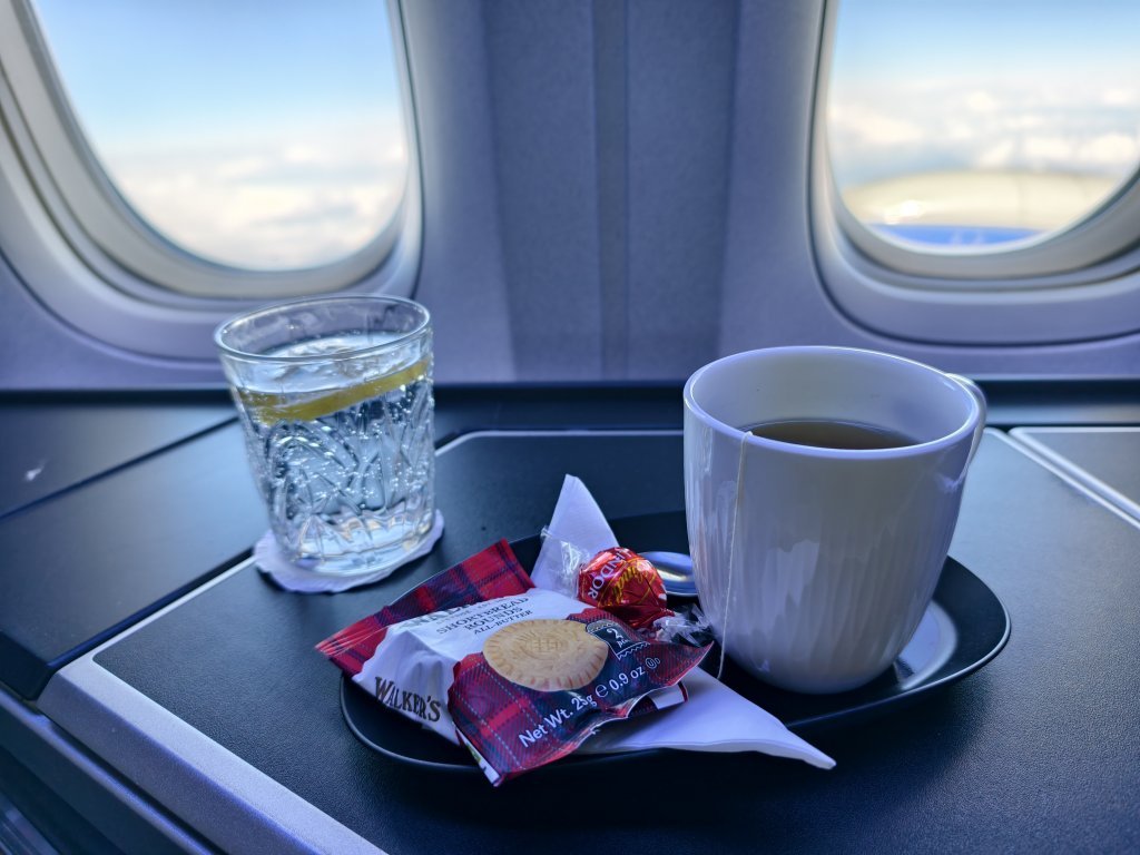 BA Club World Business to Boston Tea time BA Club World Business to Boston Tea time