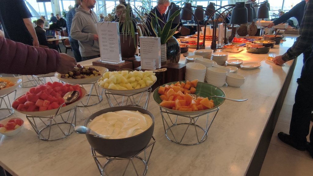 Breakfast Offering BA Club Lounge North T5 Breakfast Offering BA Club Lounge North T5