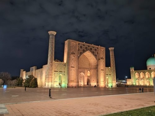 Registan-Square-After-Sunset