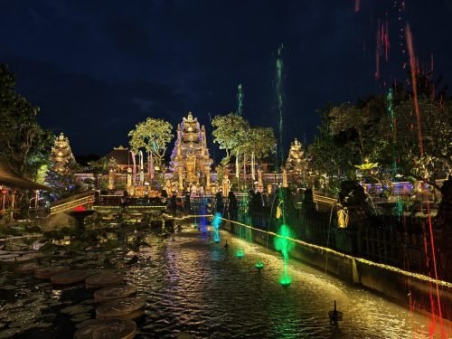 Ubud-Water-Palace-at-Night